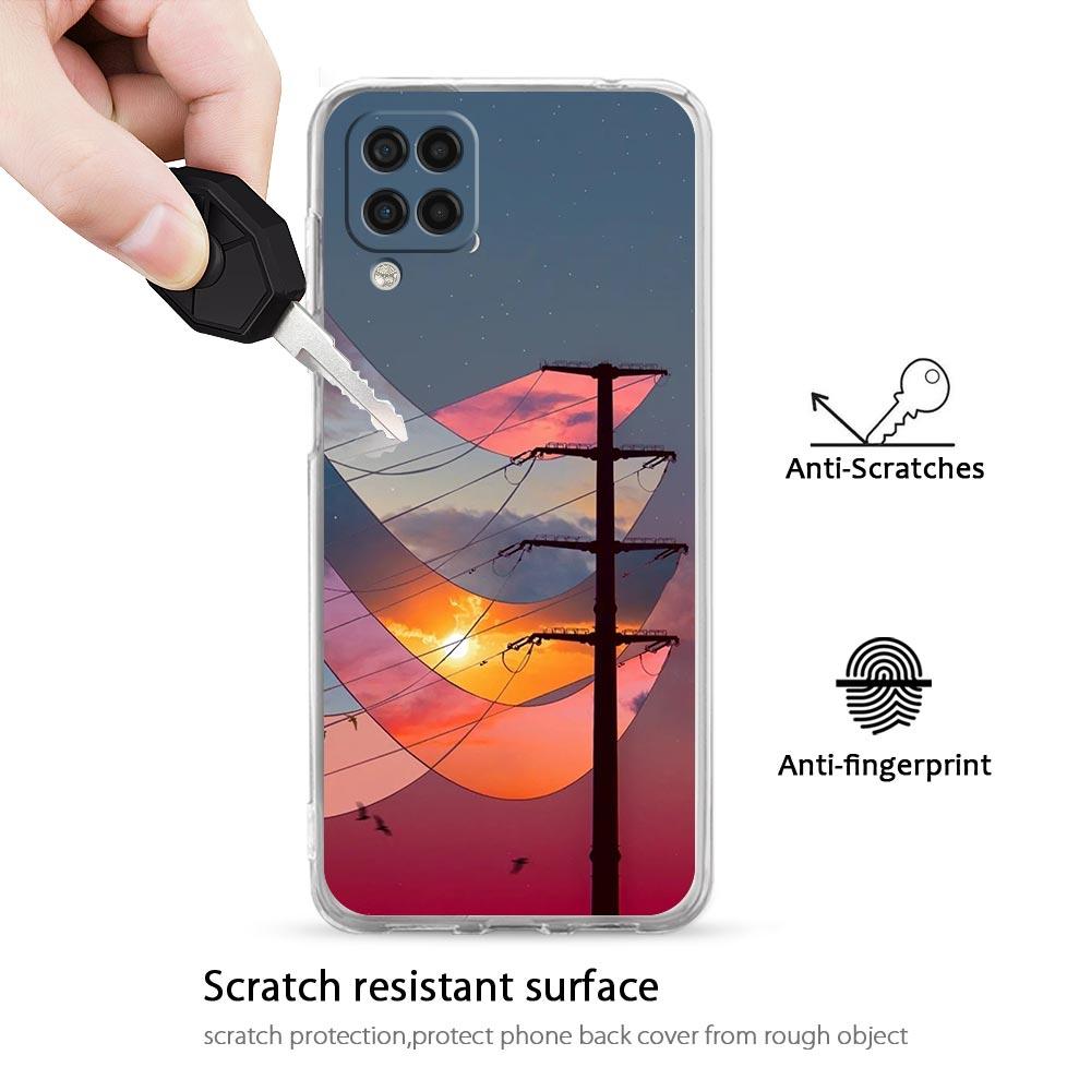 Cute Pretty Indie Hot Pink Phone Case For Samsung A13 A33 A73 A53 A23 A51 A71 A21S A12 A31 A41 A05s A03S A15 A25 A32 5G Cover