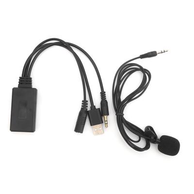 Универсальный автомобильный AUXIN Bluetooth аудио провод беспроводной микрофон звонки гарнитура адаптер
