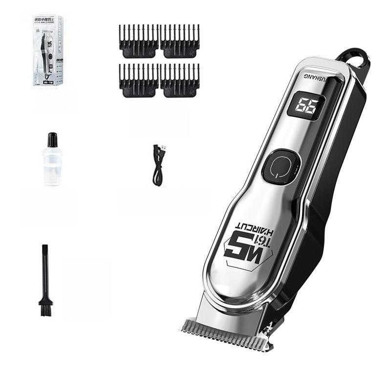 Тихий набор для стрижки волос младенцев - Безопасная машинка, Бесшумная для новорожденных, Скругленные лезвия, Перезаряжаемая, Безболезненная и без страха стрижка дома для детей