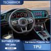 Защитная противоцарапная пленка из ТПУ для интерьера автомобиля для VW Jetta - Прозрачные защитные наклейки Авто Аксессуары для отделки