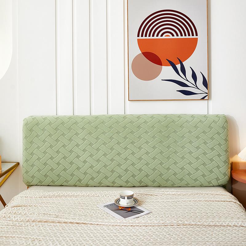 Чехол для изголовья кровати Full Queen Cal King Stretch Soft Bed Headboard Slipcover Stretch Solid Color Purproof Protector Cover Washable for Bed Bedroom Decor