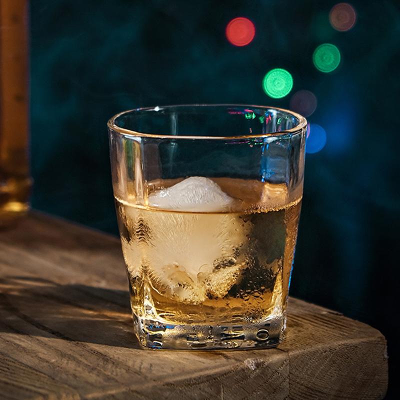 Креативный квадратный стакан прозрачный для холодных напитков малого объема тамблер для кофе со льдом молочного чая чашка для питья бокал для красного вина кофейная чашка