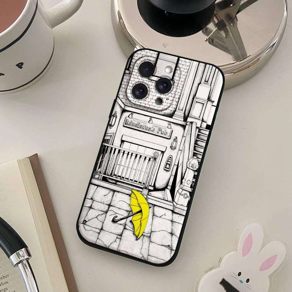 Чехол для телефона «Как я встретил вашу маму» Для IPhone 17 16 15 14 13 12 11 X XR XS Plus Pro Max Mini Мягкий черный чехол