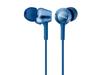 Sony earphones MDR-EX250 Canal type blue MDR-EX250 LI