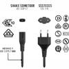 1 шт. EU на IEC C7 Штекер «Восьмерка» Удлинитель питания переменного тока 0,5/1/1,2/1,5/1,8/3 метра 2-контактный на C7 Шнур питания для ноутбука ПК Компьютера