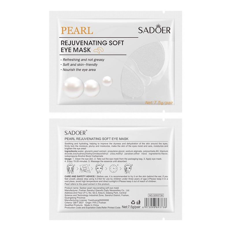 Sadoer Набор таблеток Caviar Eye Mask Серия увлажняющих и увлажняющих масок для глаз