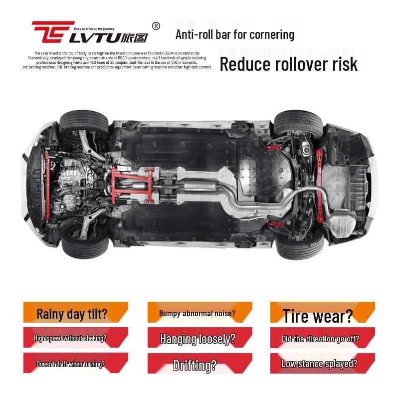 Yingshi Pai Modified Chassis for Reinforced Stabilizer and Strong Control Arm