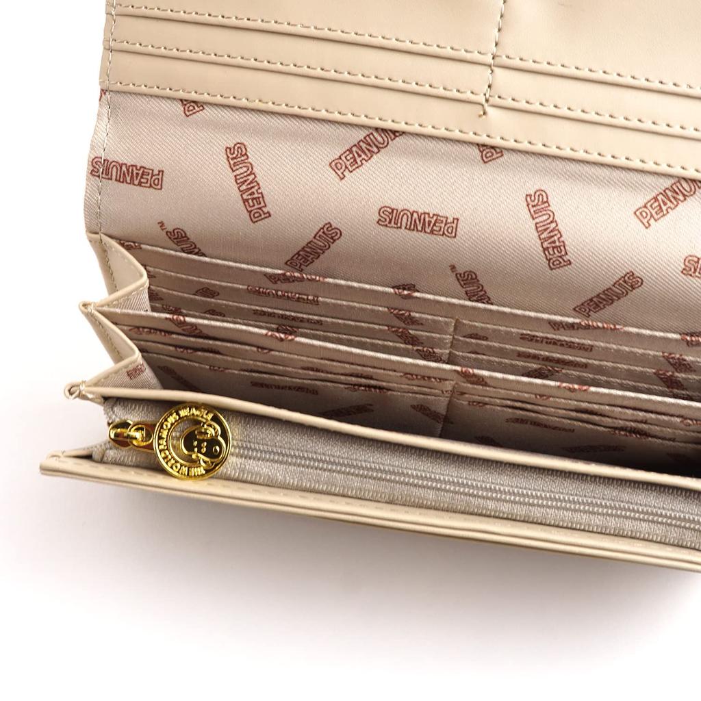 Snoopy Long For Coin Кошелек Милый Peanuts SNOOPY PEANUTS Персонаж Большой Рождественский [E-mono] Кошелек, Кошелек, Женский кошелек, Взрослые, Вышивка,