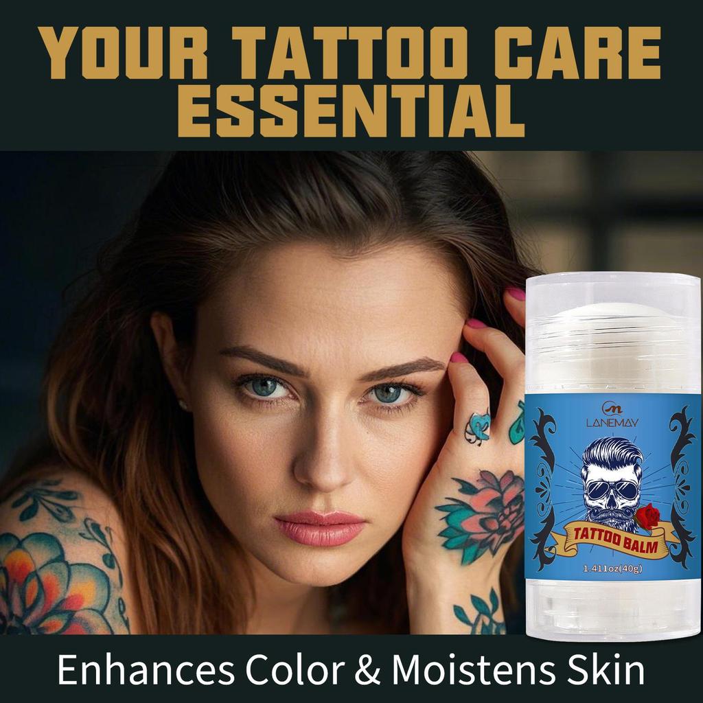 Tattoo Balm - Enhance Tattoos Color & Moistens Skin, Keep the Tattoo Pattern - Non-irritating & Safe for Skin