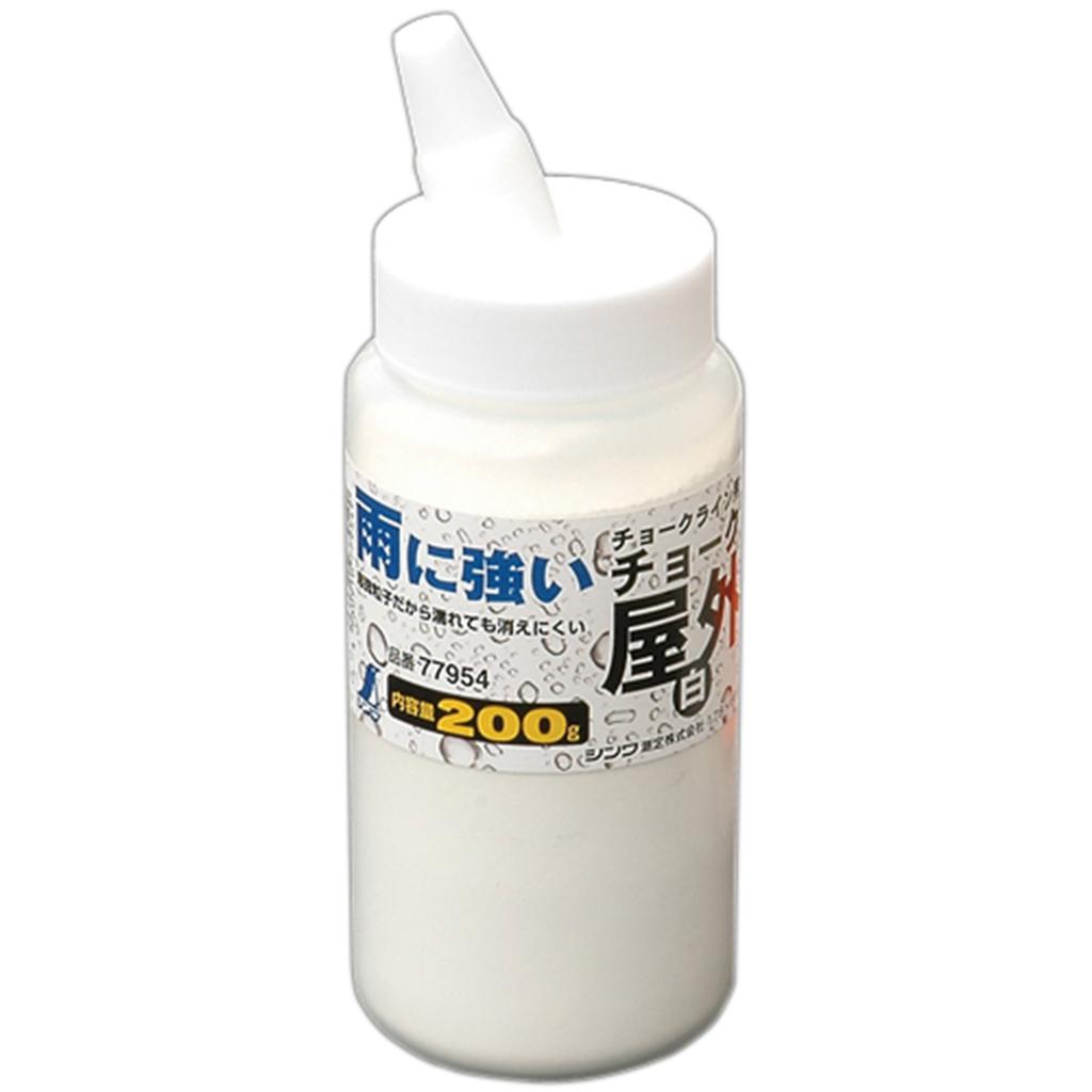 Shinwa Sokutei Chalk Powder Мел для Chalk Line Outdoor Белый 200 г 77954