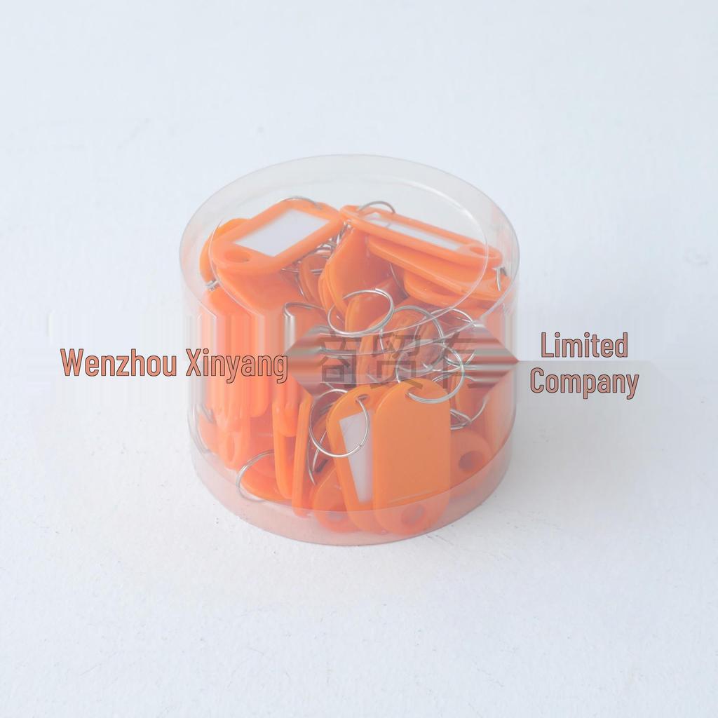 Цветной съемный пластиковый брелок для ключей для управления офисом и домом