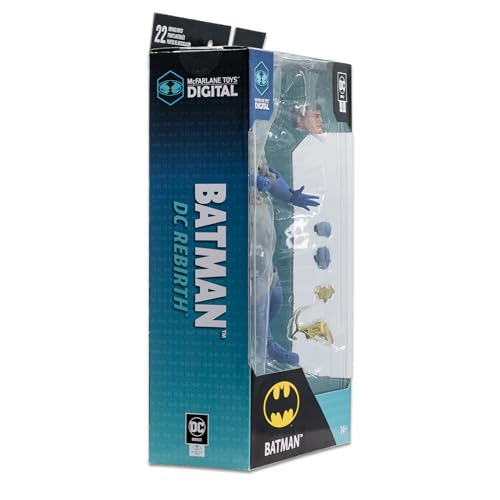 McFarlane Toys - DC Direct Бэтмен (DC Возрождение) 7-дюймовая фигурка с цифровым коллекционным предметом
