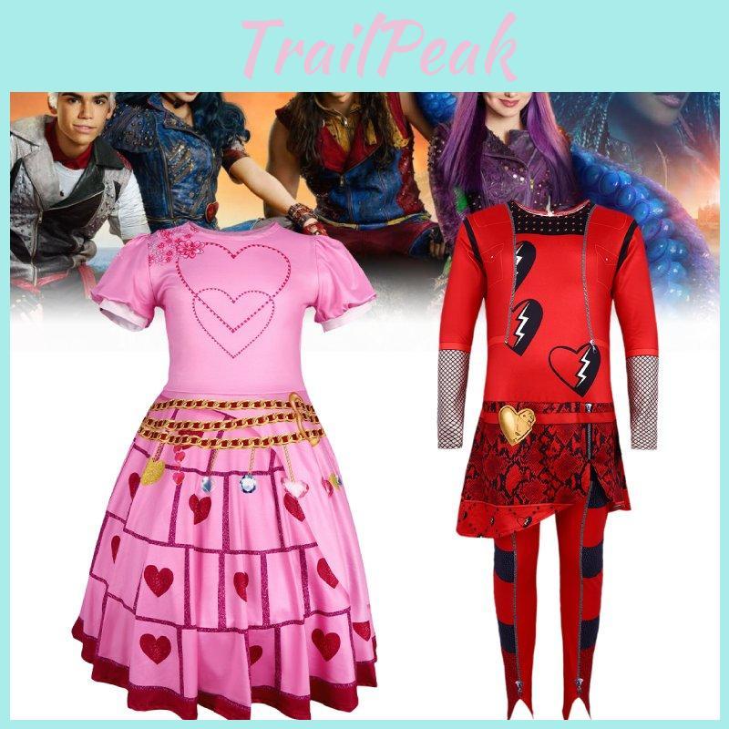 Colorful Comfortable Descendants Cosplay Bodysuit For Halloween Stage Performances