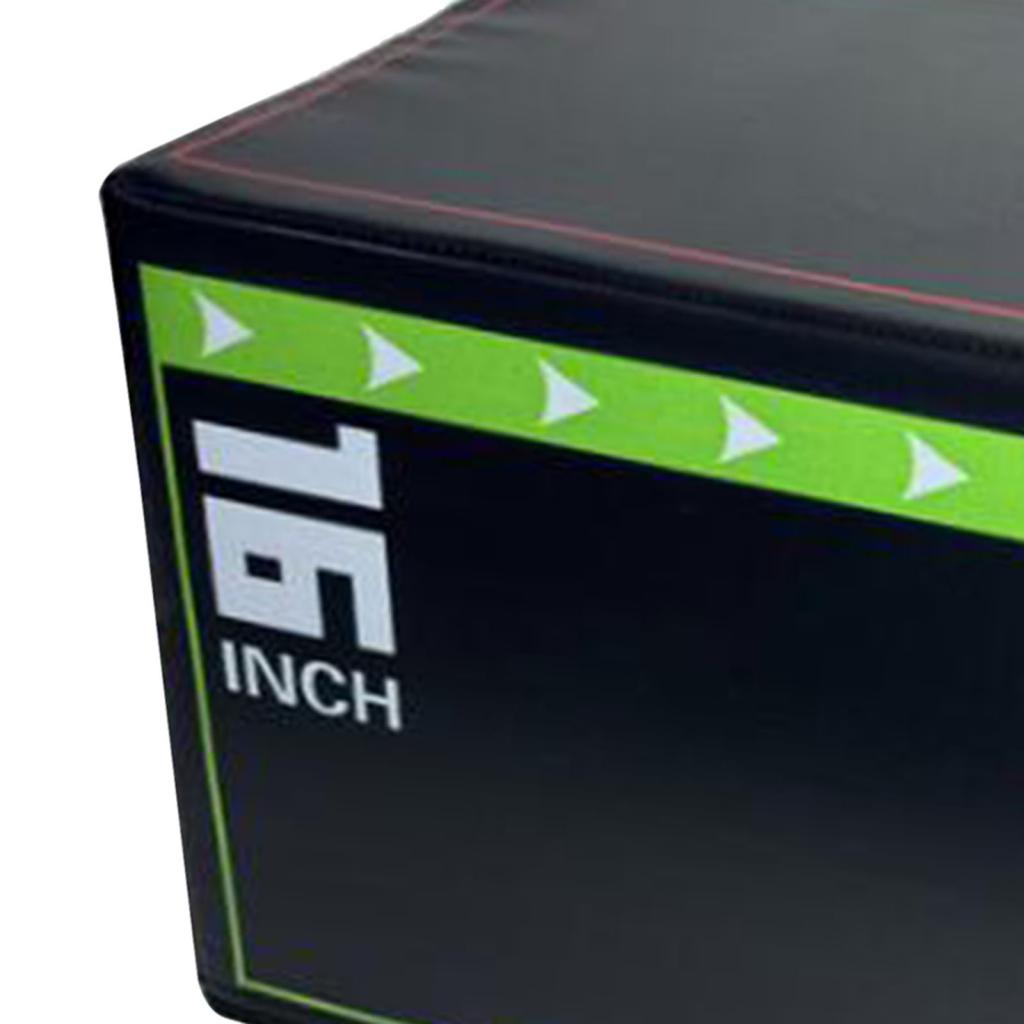 Прыжковая коробка Agility Box Фитнес Плиометрическая Plyo Box 3 в 1 для выпадов Домашний тренажерный зал Тренировка на выносливость, 40смx30смx35см