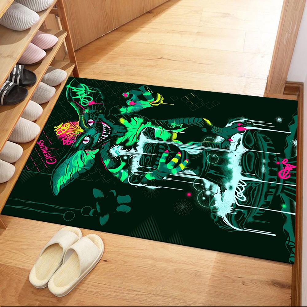 Gremlins 30th Anniversary Poster Square rugs are a great choice for living rooms, bedrooms, home décor, and as gifts.