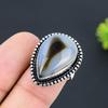 Banded Agate Gemstone Handmade 925 Sterling Silver Jewelry Ring Size 6.5 U2C97