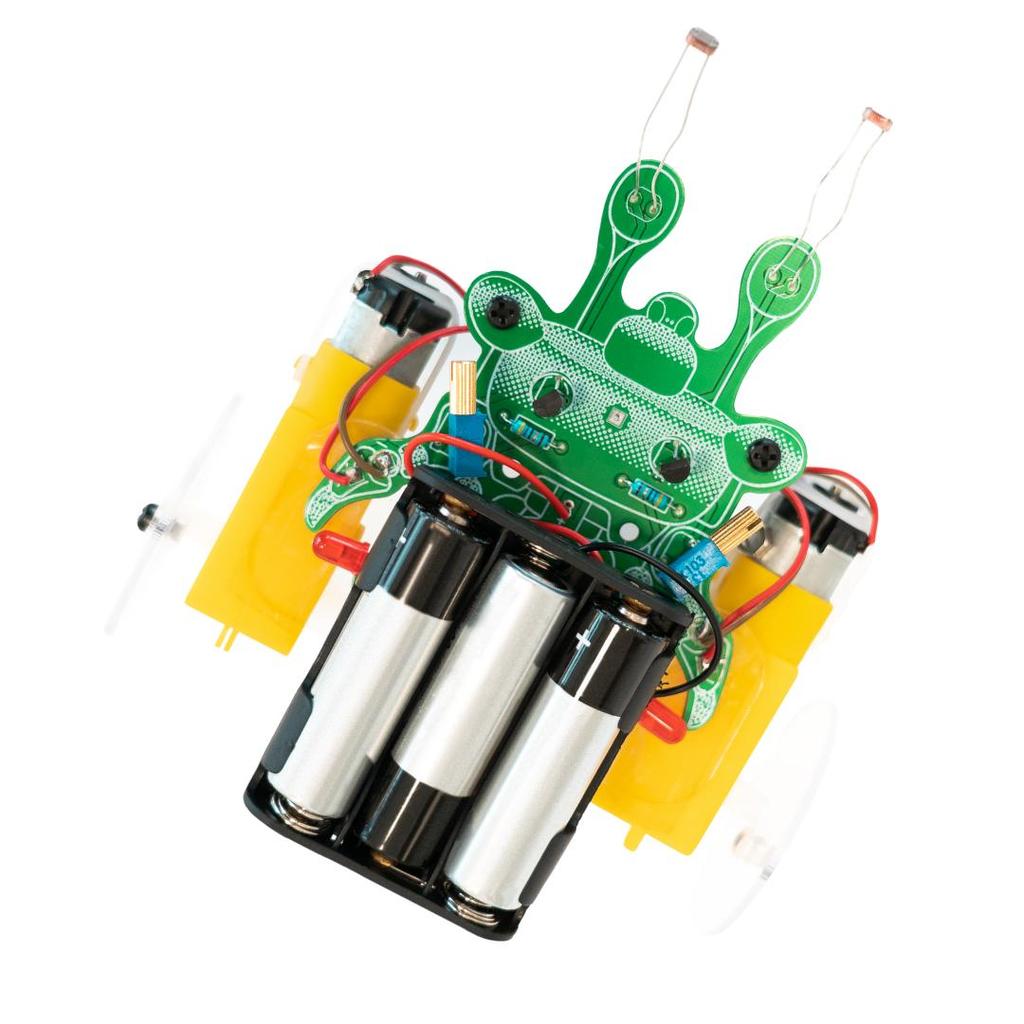 DIY робот отслеживающий свет Dusty