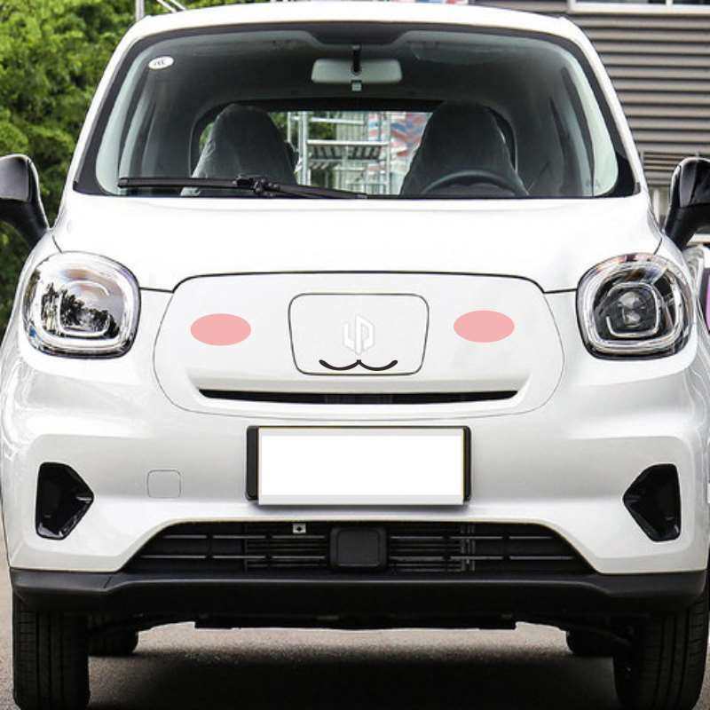 For Leapmotor T03 Car Front End Front Face Decal Decoration Car Body Personalized Scratch Cover Waterproof Funny Sticker