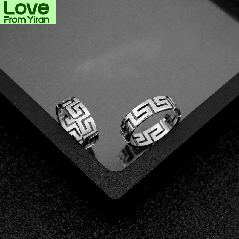 Great Wall Rings Bounce Men And Women Unisex Bulk Rings Wholesale Buddy Punk Hip Hop Rings Mens Rings Gothic Luxury Jewelry