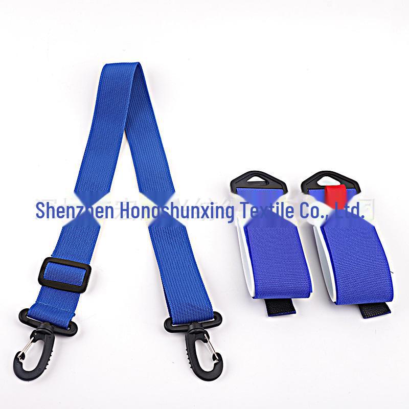 Double Snowboard Bindings Straps with Shoulder Strap - Portable Ski Stra