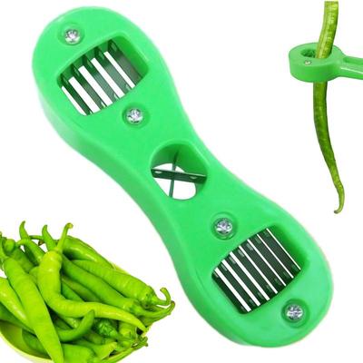 Овощерезка для кухни, ручная нарезка бобов, компактная кухонная нарезка, портативная многоцелевая безопасная овощерезка