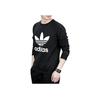 Adidas Мужская толстовка Originals Crew Neck Printed Logo Sweatshirt Black AY7791