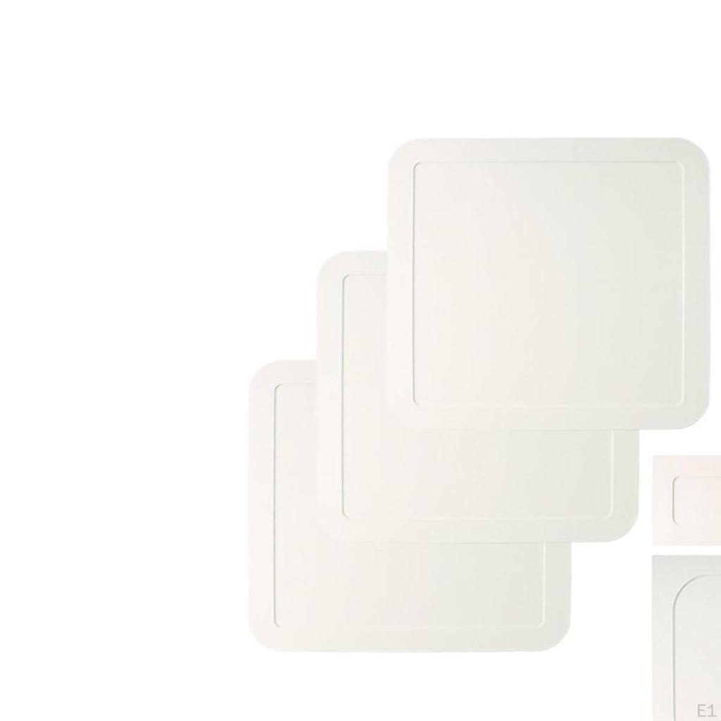 Baseball Softball Base Set Throw Down Rubber Bases Home Plate Pitcher Mound Portable Practice