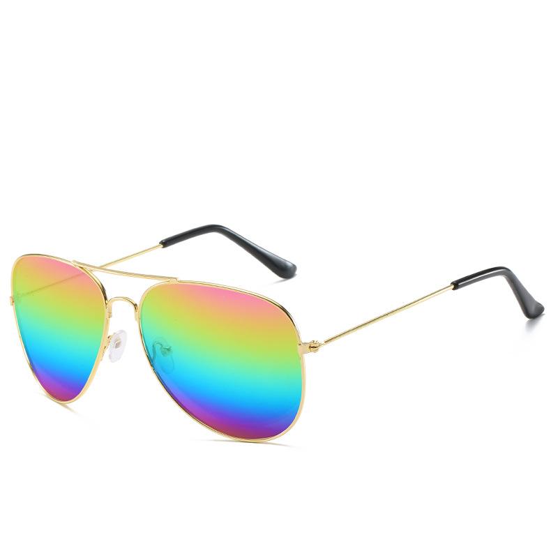 New Fashionable Color Sunglasses Men and Women Sunglasses Star Same Outdoor Driver Glasses Toad Glasses