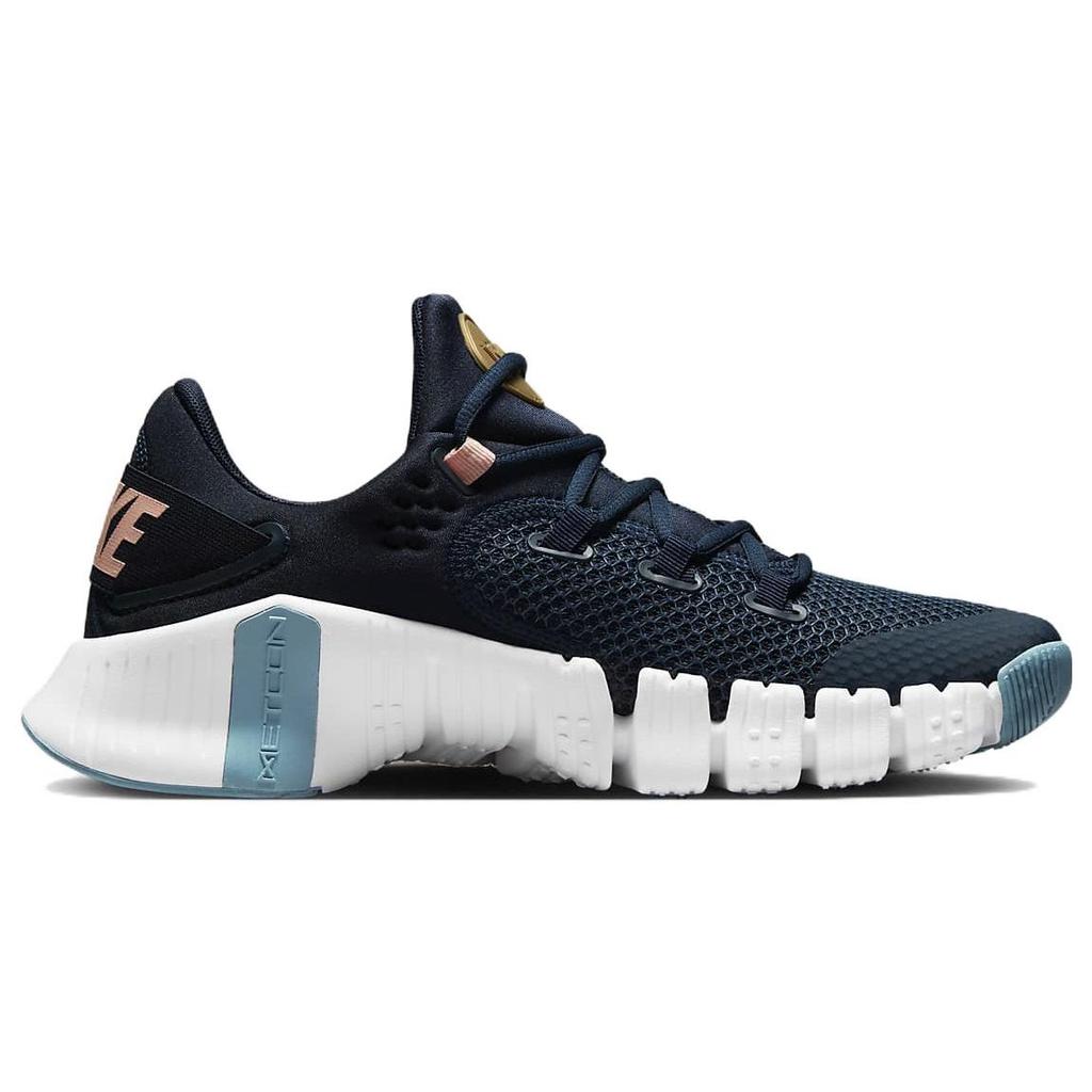 Nike Free Metcon 4 Armory Navy Arctic Orange Кроссовки унисекс Синий лазурный обсидиан CT3886-401