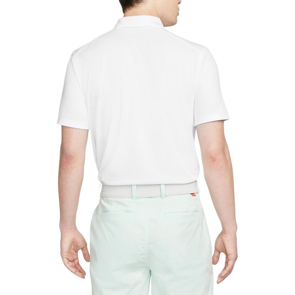 Nike Удобная повседневная спортивная рубашка-поло с логотипом, быстросохнущая, унисекс, белая CU9793-100