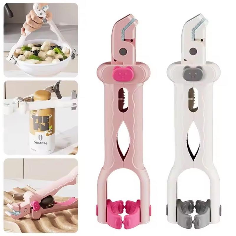 New Non-slip Anti Scalding Clip Gripper Multifunctional Kitchen Bowl Clip Pot Clips Kitchen Gadgets+