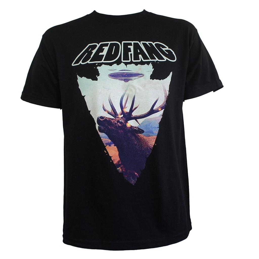 Футболка унисекс с надписью Red Fang Band Native Arrowhead Moose Logo, летняя повседневная футболка унисекс, бестселлер