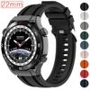 22 мм силиконовый ремешок для Huawei Watch 4 ProUltimateGT 4 3 2 PRO GT 4 3 2 46 мм ремень браслет сменные аксессуары для Samsung Galaxy Watch 3 45 мм