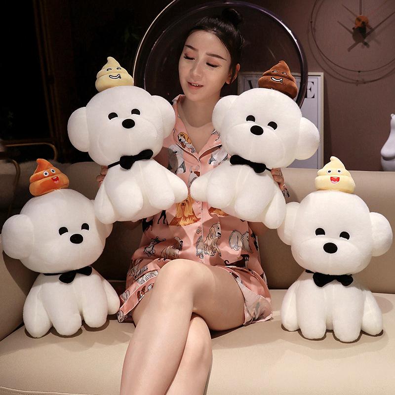 Шит Баба Кукла Щенок Плюшевая Игрушка Плюшевый Мишка Кукла Собака Детская Успокаивающая Тряпичная Кукла Подарок на День Рождения для Мужчины