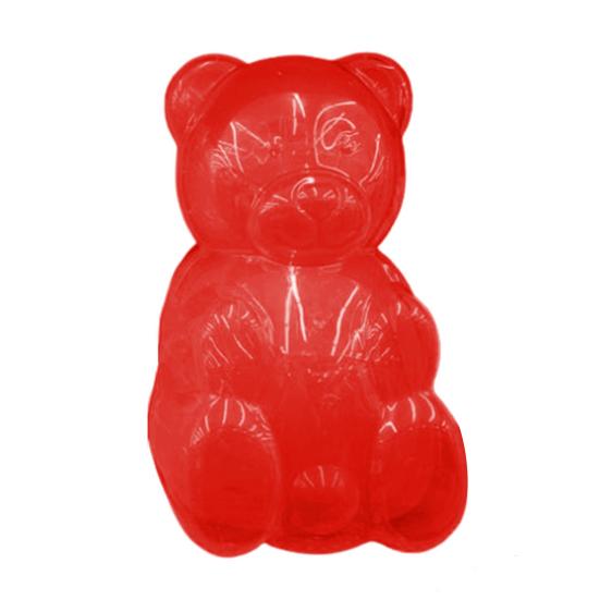 Контейнер Мишка Гамми Прозрачный Пластиковый Форма для Конфет в Виде Мишки Многоцелевой Коробка для Хранения Шоколада и Сладостей на День Святого Валентина