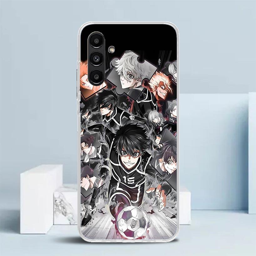 Чехол для телефона Blue Lock Football Anime для Samsung Galaxy A17 A37 A57 A16 A15 A14 A13 A56 A55 A54 A53 A36 A35 A34 A33 A26 A25 A24 A