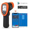 Industrial Thermometer Infrared Laser Remote Measurement Connect To Mobile Phone Handheld Portable Date HOLD Backlight BTMETER