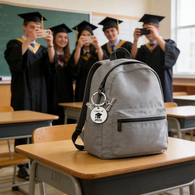Брелок-подвеска для выпускников 2026 года, значимый выпускной брелок для нее, для него, украшение на выпускной 2026 года