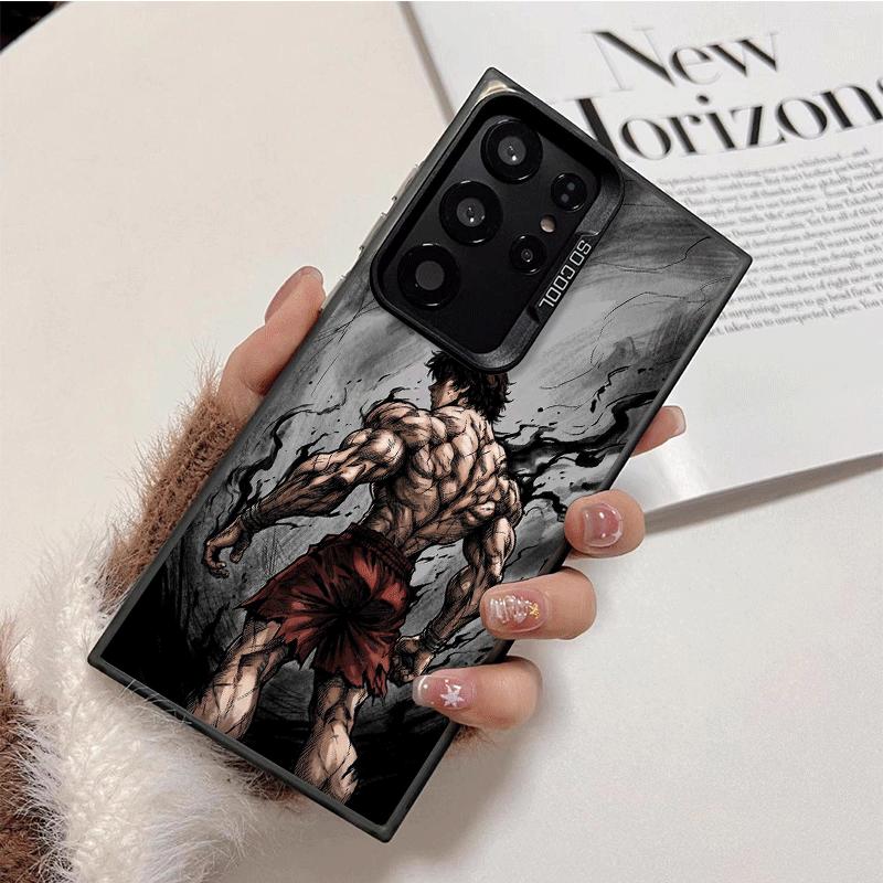 Противоударный чехол для телефона Baki the Grappler Anime для Samsung Galaxy S26 Edge S25 Ultra S24 FE S23 Plus S21 Чехол Защита от падения Fundas