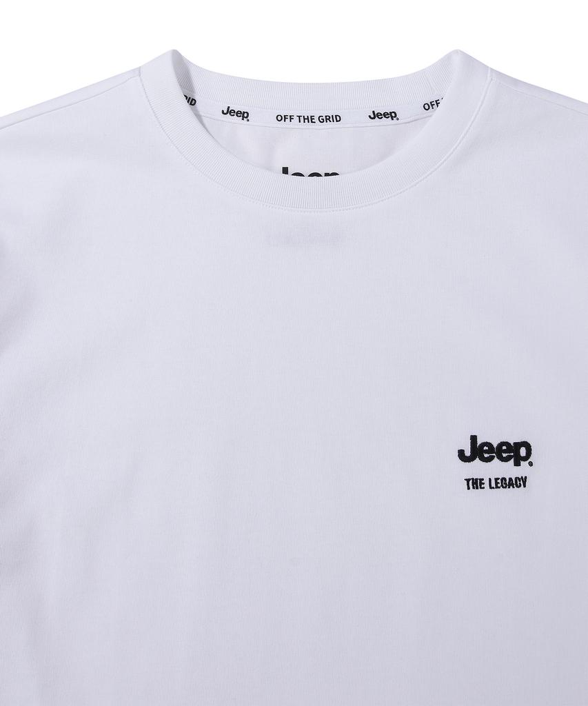 JEEP [2 шт.] 190 г Однотонная футболка с коротким рукавом The Legacy (Jr5Tsu153Bk)