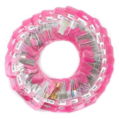 Алмазные сверла для ногтей, вращающиеся электрические фрезы для педикюра, маникюра, пилочки для кутикулы, инструменты для ногтей, аксессуары