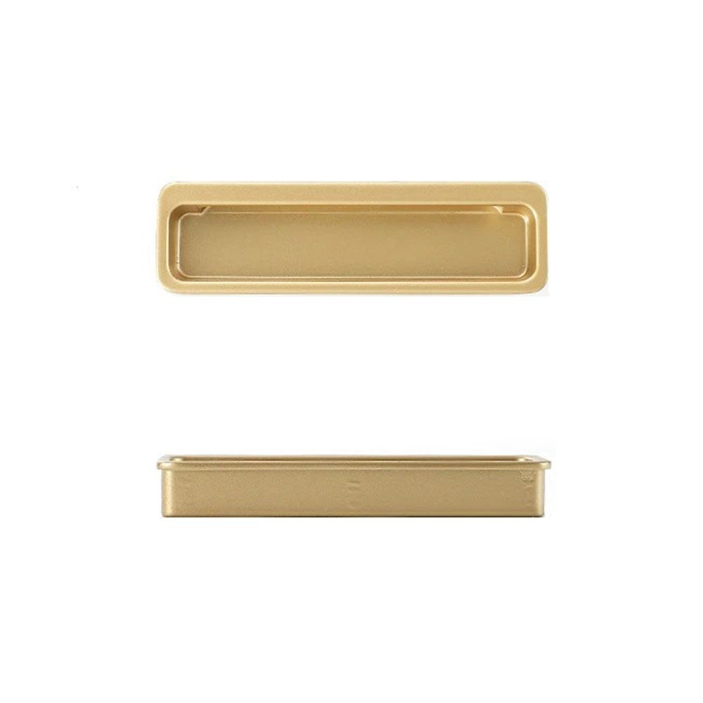 Modern Style Recessed Cabinet Door Handle Metal Slotting Sliding Door Handle Closet