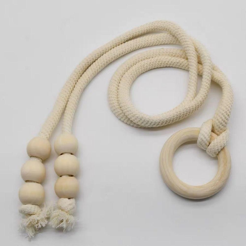 2Pcs Minimalist Macrame Curtain Tiebacks Handcrafted Boho Curtain Tiebacks  Farmhouse Decor