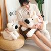 Cute Doggy West Highland Doll Plush Toy Puppy Dog Doll Children Sleeping Soothing Ragdoll Doll