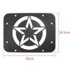 Black Car Tailgate Spare Tire Carrier Delete Filler Plate Cover For Jeep Wrangler JK 2007-2017
