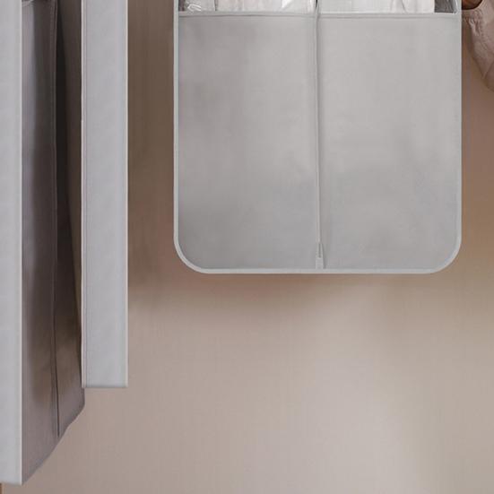 Защитная пленка для одежды, подвесная пылезащитная нетканая ткань, влагостойкая сумка для одежды со складками для гардероба