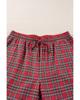 Azura Exchange Рубашка и брюки в красную клетку с принтом больших размеров для отдыха
