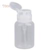 BEAUTY-NAIL GOODs 200ml Alcohol Polish Remover Liquid Press Bottle Dispenser Empty Container