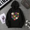 2025 Winter New Women's Hoodie High Street Unisex style Double Pockets Sweatshirts Outerwear Plus-Size Women's Clothing CYXX225