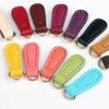 2 Pieces/Set Stylish Zip Pull Strap PU Leather Zipper Pullers Zipper Tags for Boot Jacket Bag Purse Handbag Replacement
